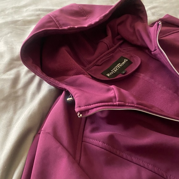Northern Reflections Light Plum Winter Jacket - Picture 3 of 3
